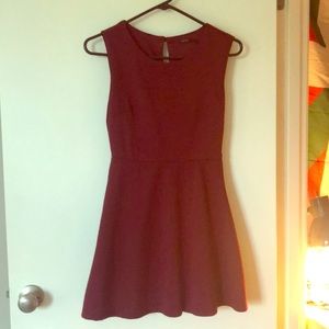 Dark Red Dress